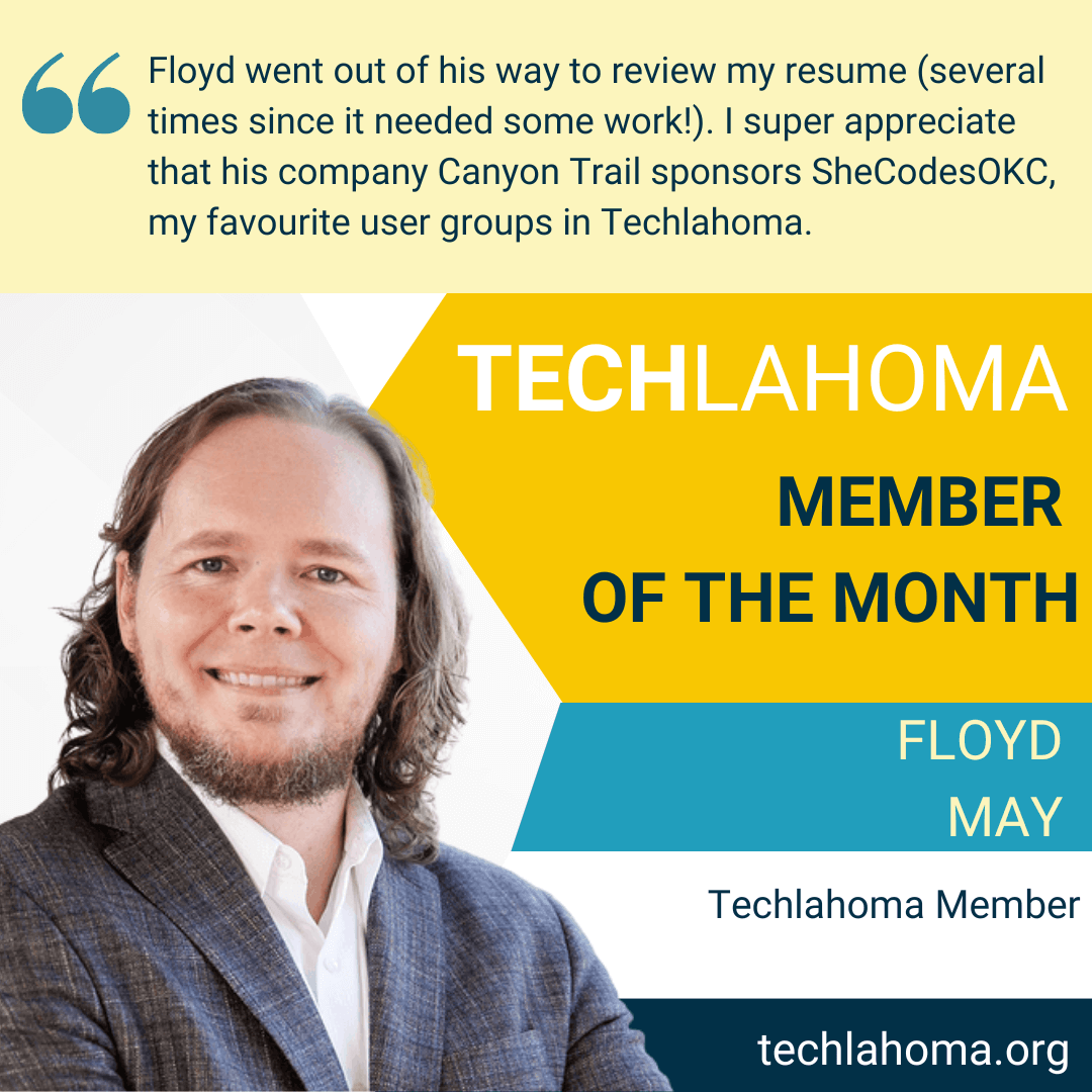 Member of the Month - December 2025 - Floyd May